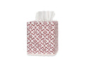 Laksha Carnelian Tissue Box Cover | Matouk Schumacher at Fig Linens and Home