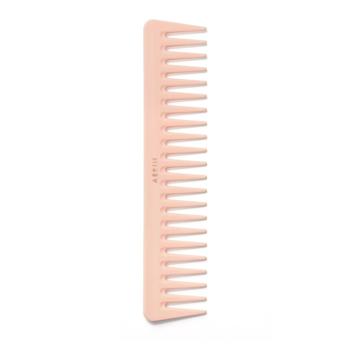 Large Pink Pastel Comb by AERIN at Fig Linens and Home - Widetooth Pink Hair Comb