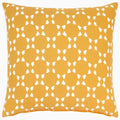 Lata Marigold Pillow by John Robshaw at Fig Linens and Home - View 1