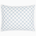 Layla Light Indigo Sham by John Robshaw at Fig Linens and Home - 1