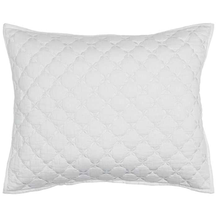 Layla White Sham by John Robshaw | Fig Linens and Home