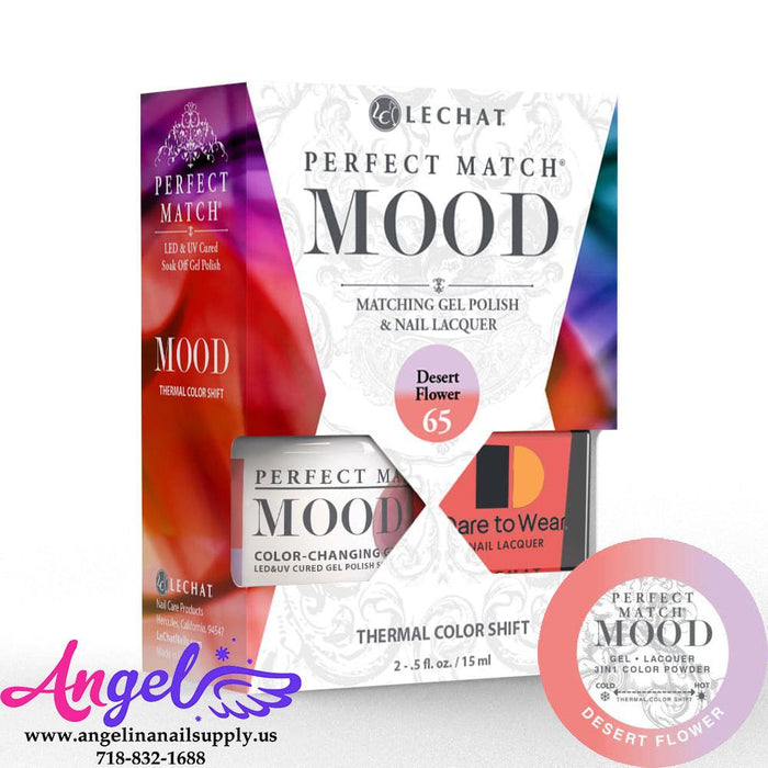 Lechat Mood Gel Duo 65 Desert Flower - Angelina Nail Supply NYC