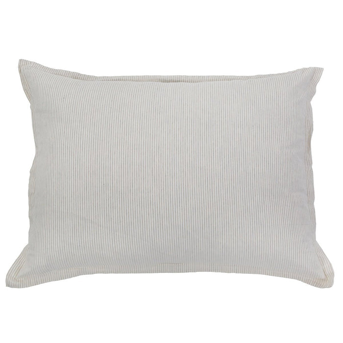 Big Pillow with Insert - Luke Natural Bedding | Pom Pom at Home at Fig Linens and Home