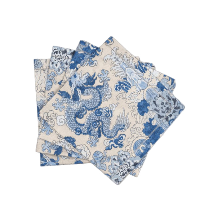 Dinner Napkins - Matouk Schumacher Magic Mountain Napkins - Table Linens at Fig Linens and Home