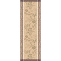 Manor Lane Beige Runner by Le Jacquard Français