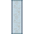 Manor Lane Blue Runner by Le Jacquard Français