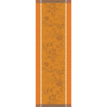 Manor Lane Orange Runner by Le Jacquard Français