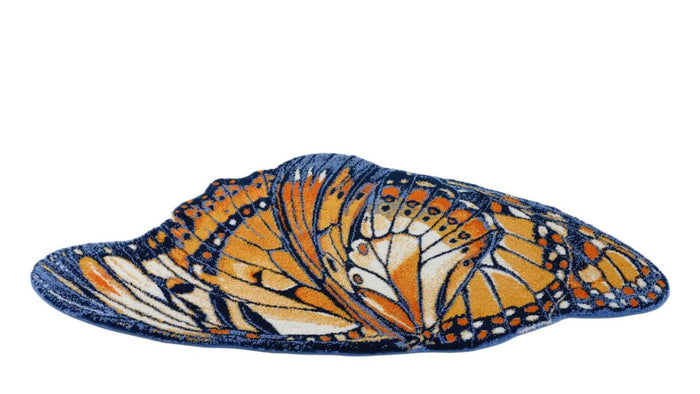 MARIPOSA 27X53 TANGERINE 614 Abyss Bath Rug at Fig Linens and Home - View 4