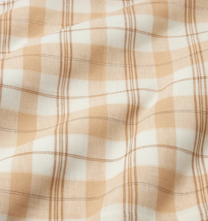 Masseria Placemats by Sferra Linens in Almond/Oyster at Fig Linens and Home - 2