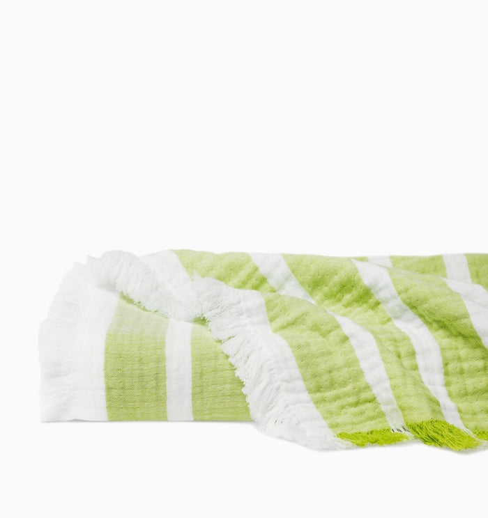 Merlata Beach Blanket by Sferra Linens Clearwater 70" x 70" Beach Blanket at FIG LINENS AND HOME 7