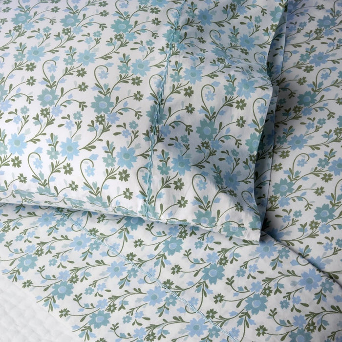 John Robshaw Mihana Mist Organic Cotton Sheets  | Fig Linens and Home Lifestyle 1