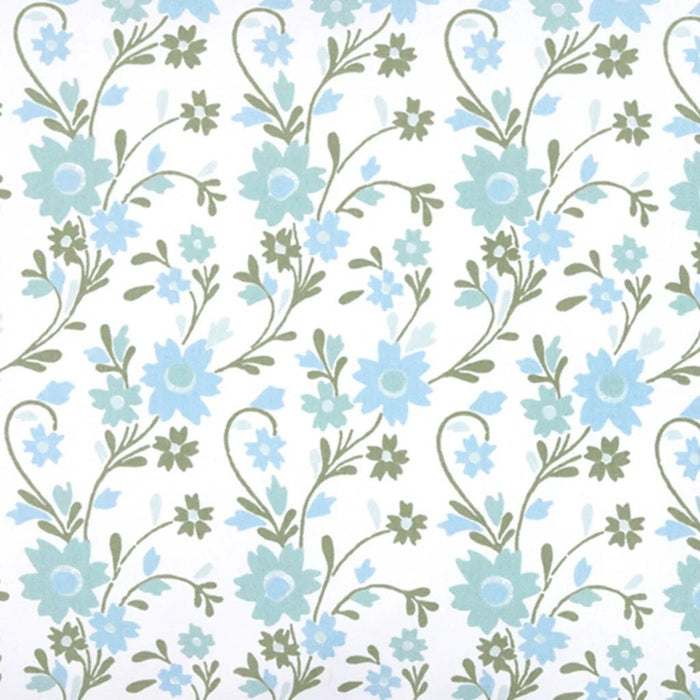 John Robshaw Mihana Mist Organic Cotton Swatch Textiles  | Fig Linens and Home