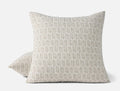 Mirada Organic Matelasse Sand Chrysanthemum Euro Sham | Coyuchi at Fig Linens and Home