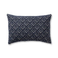 Mystic Lumbar Pillow in Ivory / Blue | Alicia Adams Alpaca at Fig Linens and Home