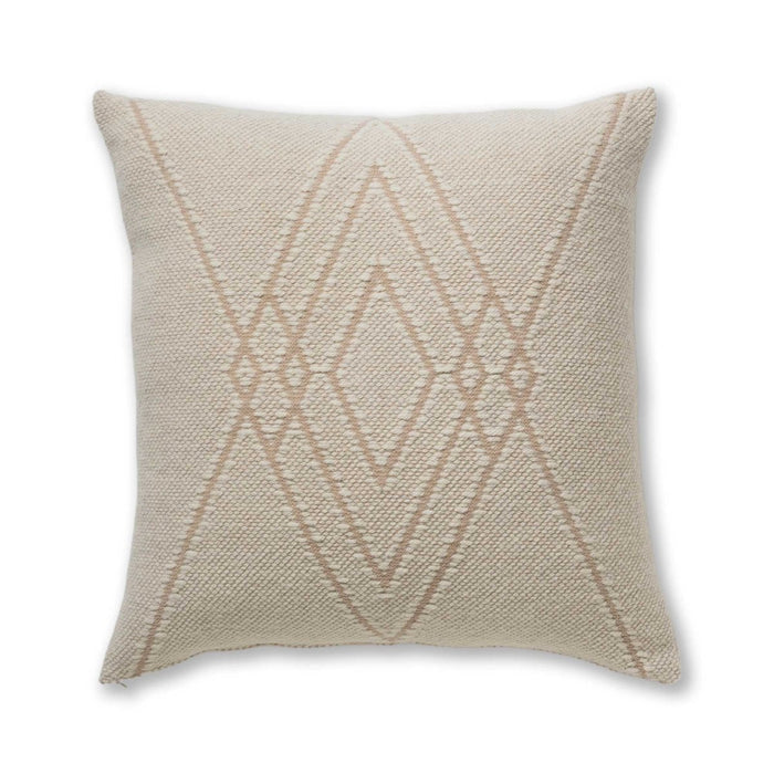 Mystic Square Pillow in Ivory / Beige | Alicia Adams Alpaca at Fig Linens and Home
