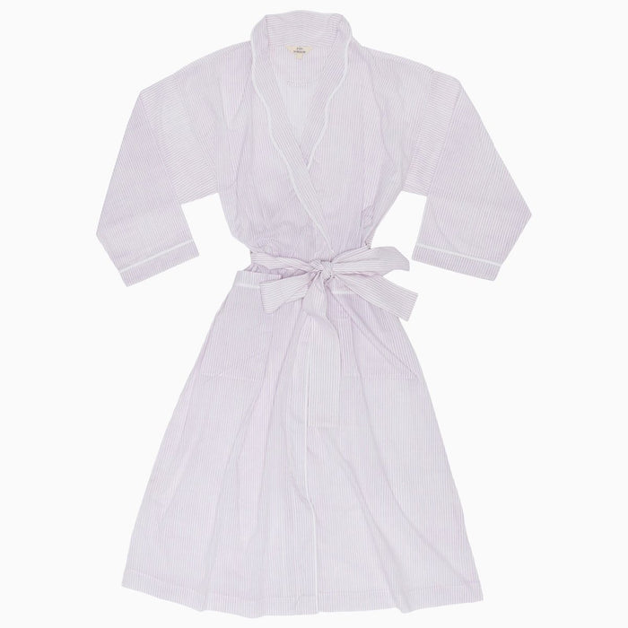 Nandi Lavender Robe by John Robshaw at Fig Linens and Home - 2