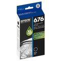 New Epson 676XL High Yield Black Ink Cartridge