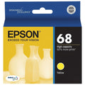 New Genuine Epson 68 Yellow Ink Cartridge