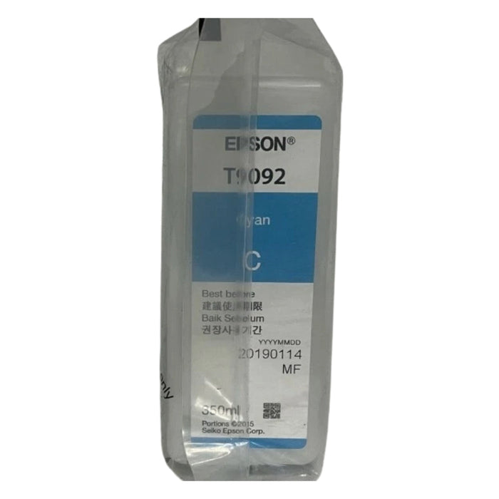New Genuine Epson T9092 Cyan Ink Cartridge
