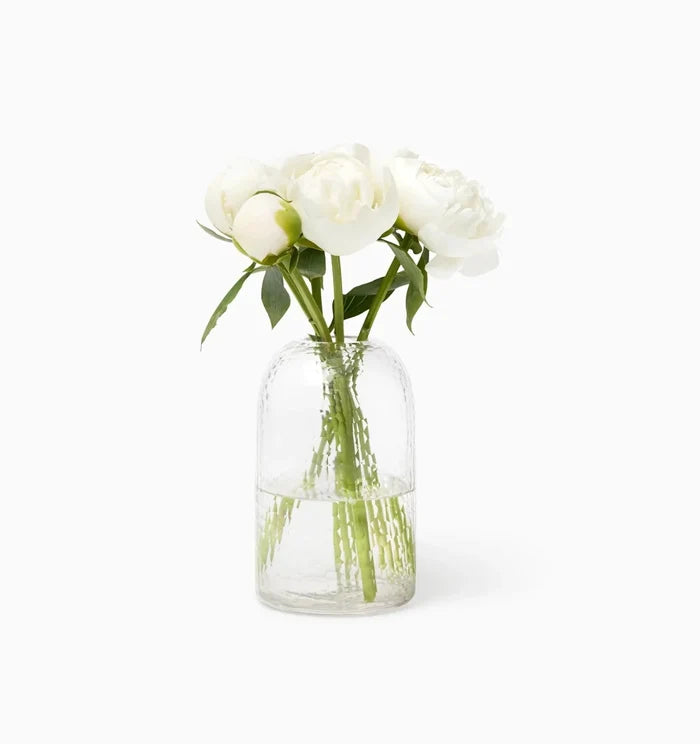 Oculus Vase by Sferra Linens in Clear at Fig Linens and Home - 3