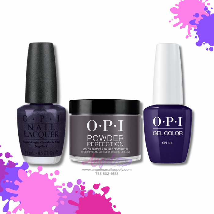 OPI 3in1 combo DP-GC-NL B61 OPI INK - Angelina Nail Supply NYC