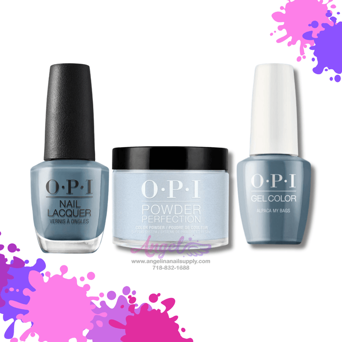 OPI 3in1 combo DP-GC-NL P33 ALPACA MY BAGS - Angelina Nail Supply NYC