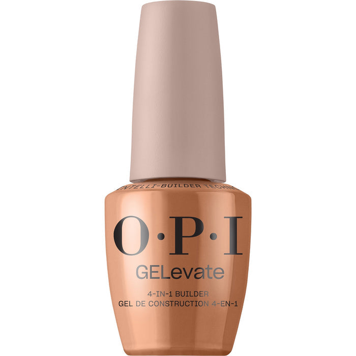 OPI 4-in-1 Builder Gel BIB003 Warm Nude / Fill My Espresso - Angelina Nail Supply NYC