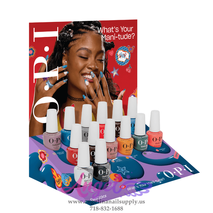OPI Gel Color - What's Your Mani-tude? Collection 12 Colors & 1 Base Gel 1 Top Gel| Fall 2025 - Angelina Nail Supply NYC