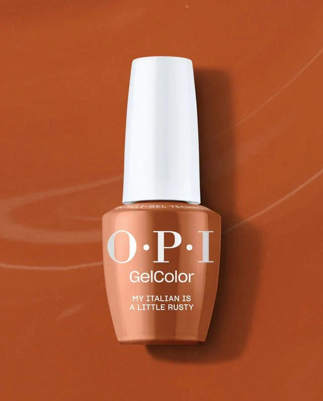 OPI Gel Color GCT MI03 My Italian is a Little Rusty - Angelina Nail Supply NYC