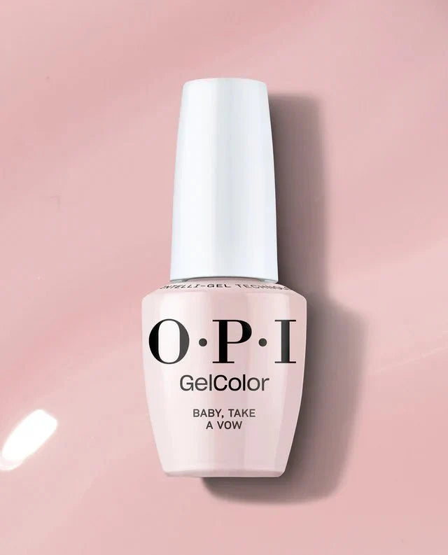 OPI Gel Color GCT SH1 Baby, Take a Vow - Angelina Nail Supply NYC