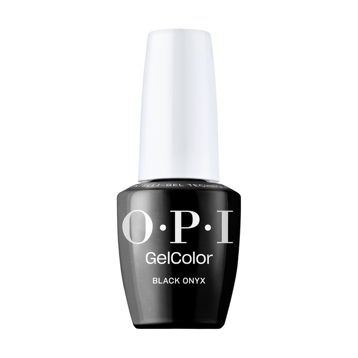 OPI Gel Color GCT T02 Black Onyx - Angelina Nail Supply NYC
