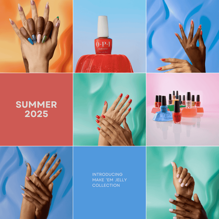OPI Gel Color - Make'em Jelly Collection 12 Colors & 1 Base Gel 1 Top Gel | Summer 2025 - Angelina Nail Supply NYC