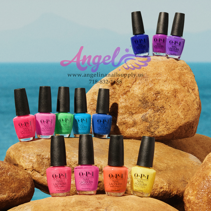 OPI Nail Lacquer - Trip to the Brite Side Collection 12 Colors | Summer 2026 - Angelina Nail Supply NYC