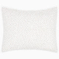 Organic Hand Stitched Coffee Sham by John Robshaw at Fig Linens and Home - 1