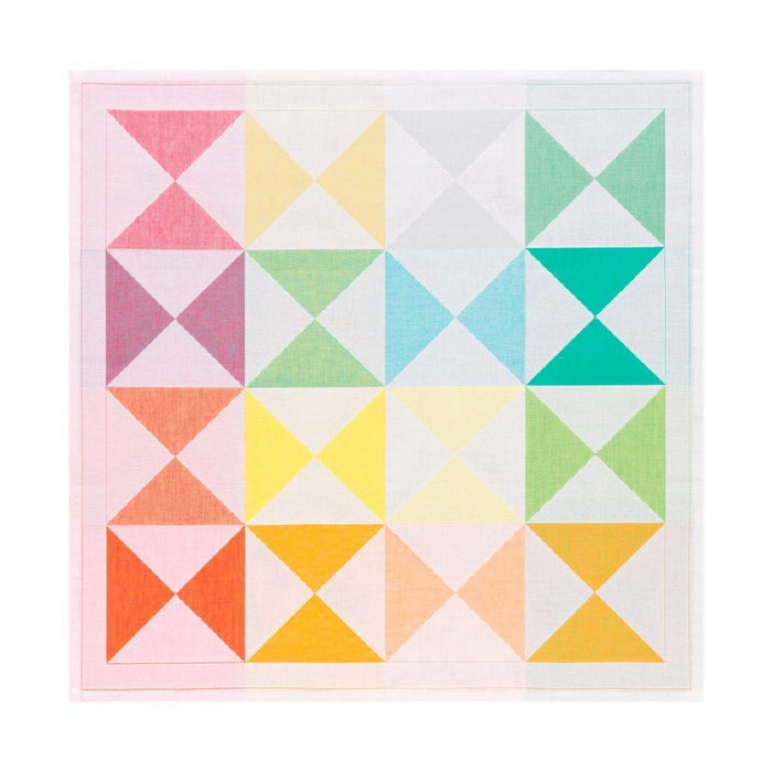 Le Jacquard Français Cloth Napkins Origami Multico at Fig Linens and Home