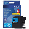 Original Brother LC105XXL Cyan Ink Cartridge