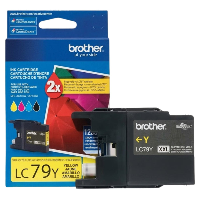 Original Brother LC79 Yellow Ink Cartridge
