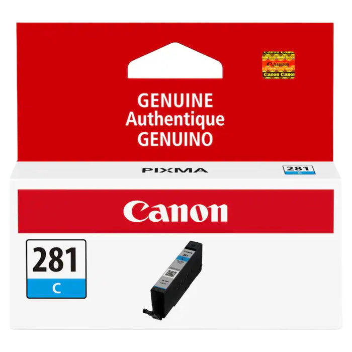 Original Canon CLI-281 Standard Yield Cyan Ink Cartridge