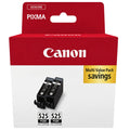 Original Canon PGI-525 Black Ink Cartridges- 2 Pack