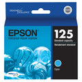 Original Epson 125 Standard Yield Cyan Ink Cartridge, T125220
