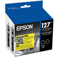 Original Epson 127 Black ink cartridge, 2 Pack