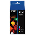 Original Epson 786 Cyan, Magenta, Yellow Ink Cartridges