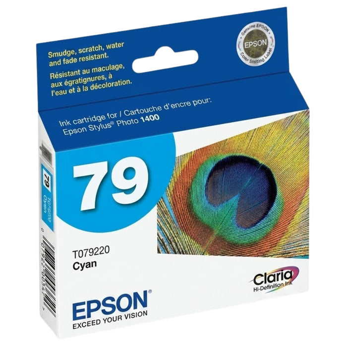 Original Epson 79 Cyan (T0792) Ink Cartridge