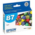 Original Epson 87 (T0872) Cyan Ink Cartridge
