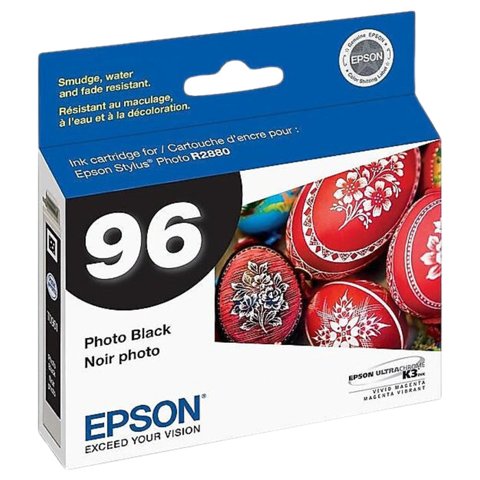 Original Epson 96 (T0961) Photo Black Ink Cartridge