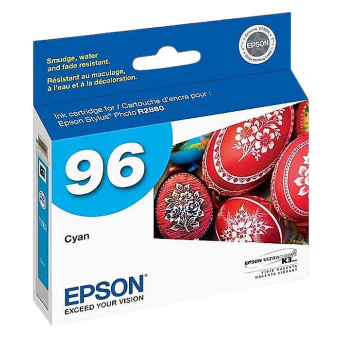 Original Epson 96 (T0962) Cyan Ink Cartridge