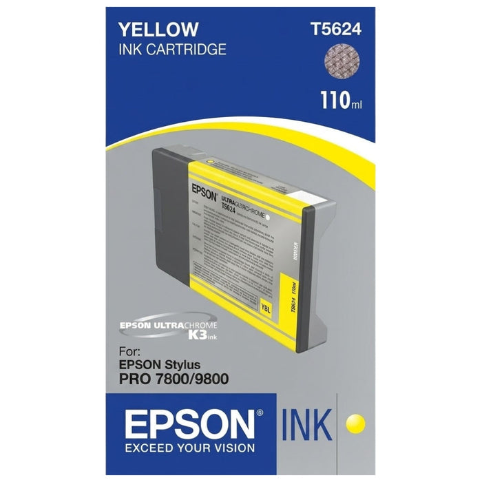 Original Epson T5624 Yellow 110ml Ink Cartridge