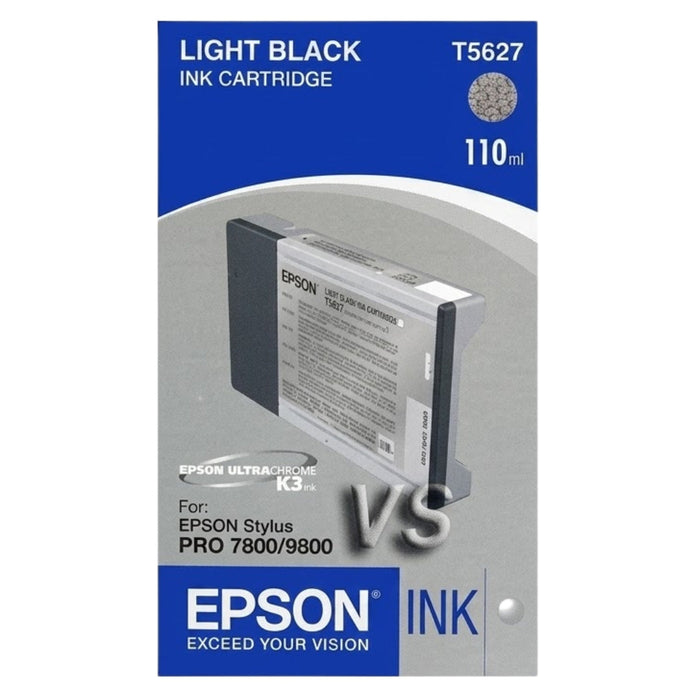 Original Epson T5627 Light Black 110ml Ink Cartridge