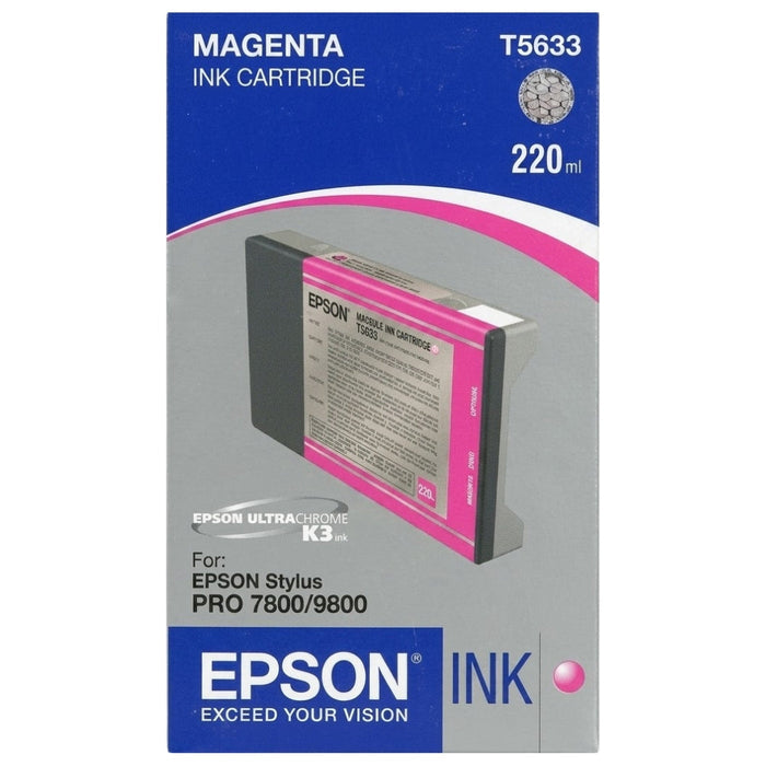 Original Epson T5633 Magenta High Capacity Ink Cartridge