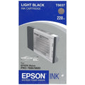 Original Epson T5637 Light Black Ink Cartridge